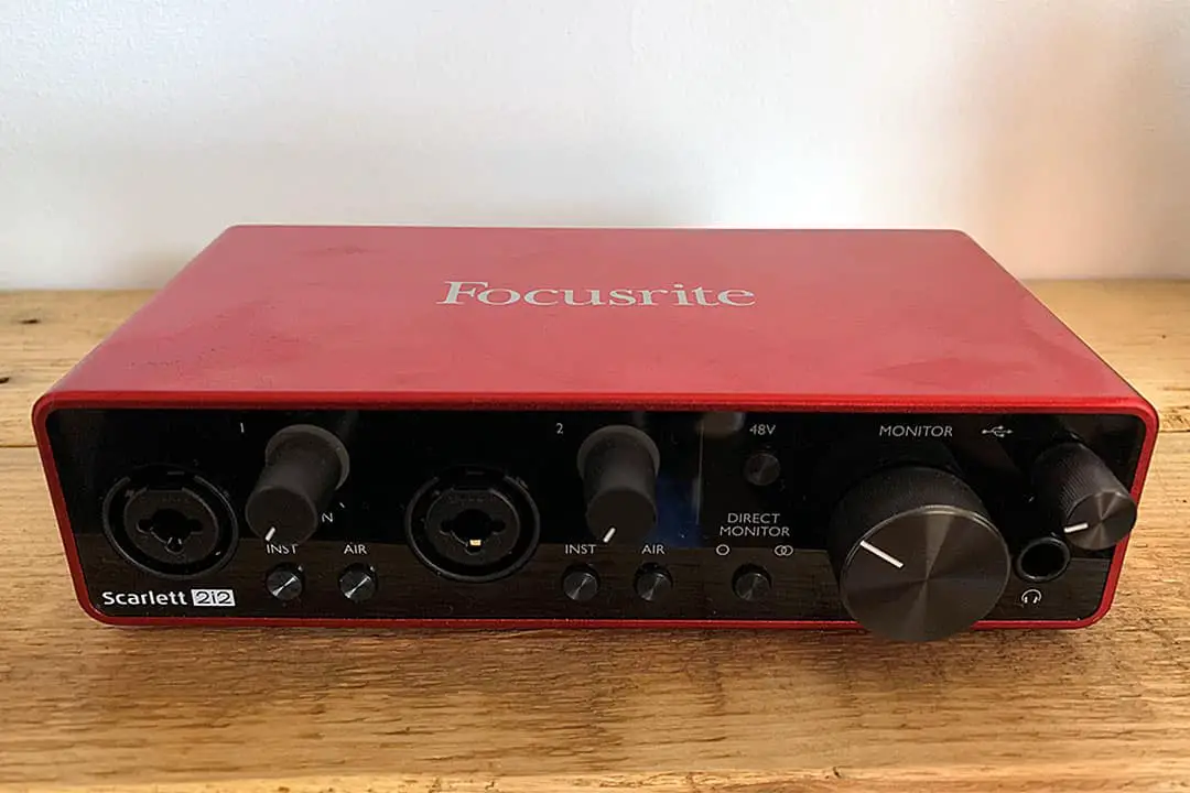 focusrite scarlett 2i2 direct monitoring