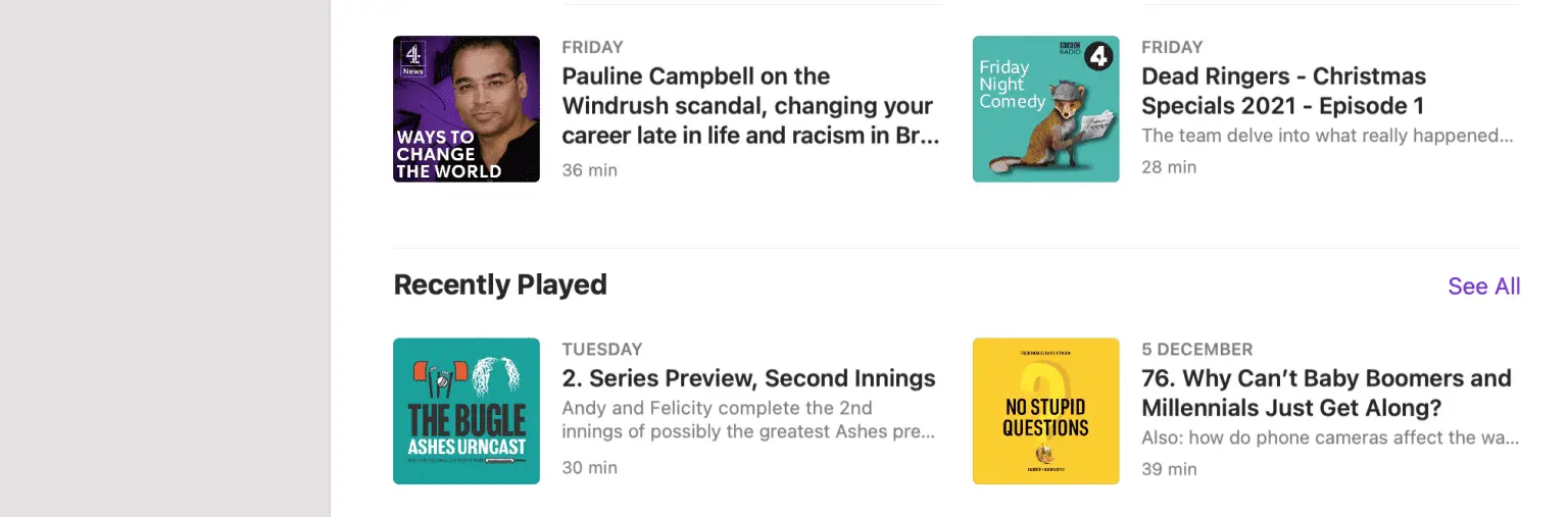 How to Clear Podcast History by Platform TSP